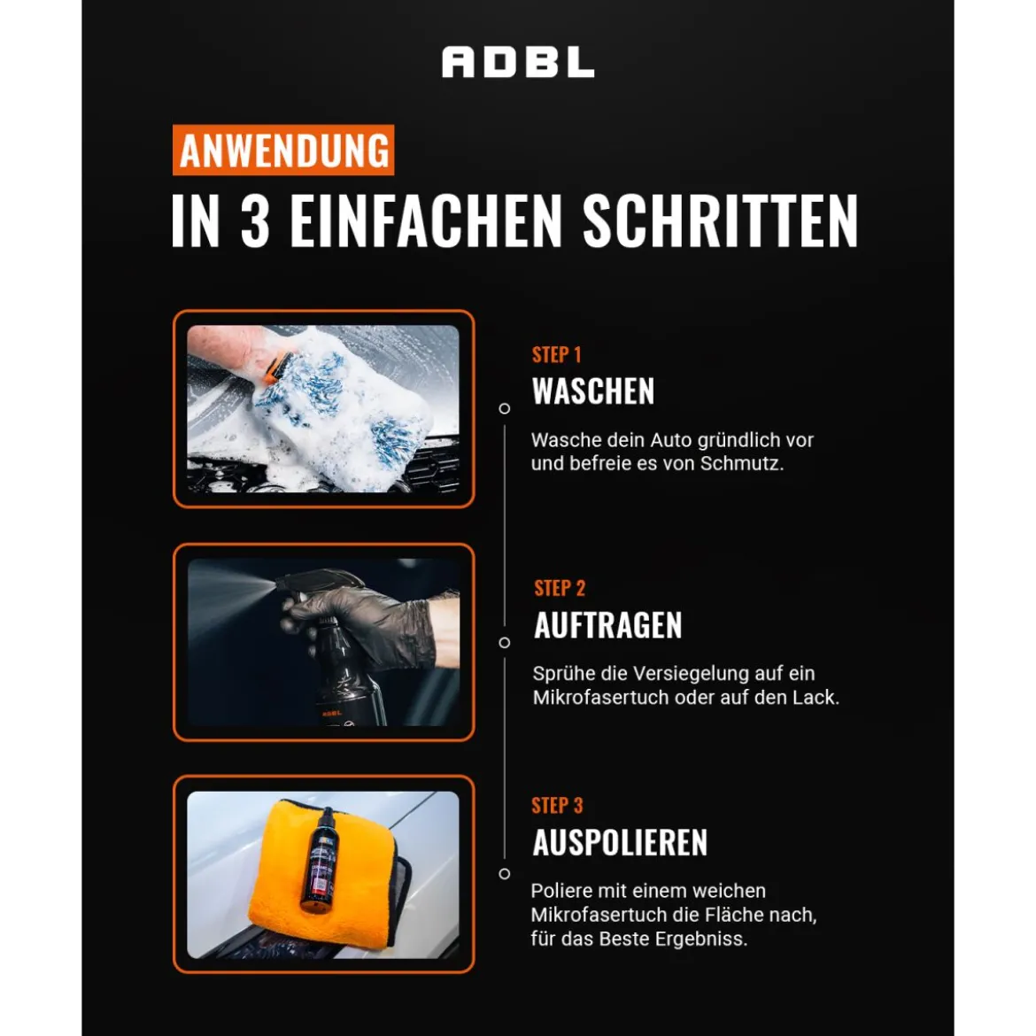 ADBL Ceramic QD Quick Detailer mit Canyon Trigger 500ml