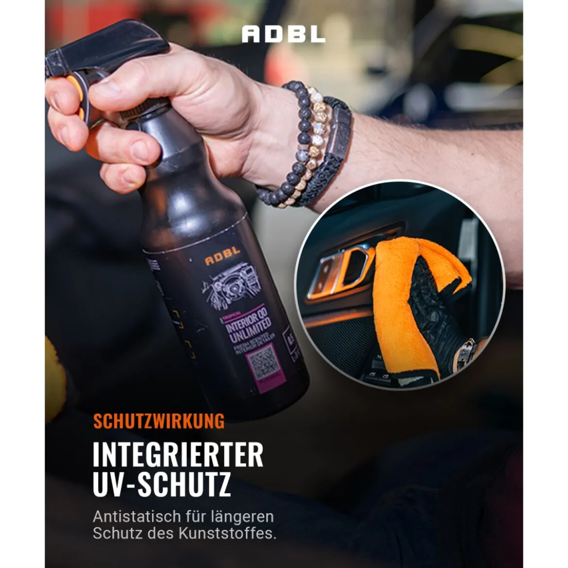 ADBL Interior QD Unlimited Kunststoffdetailer mit Canyon Trigger 500ml
