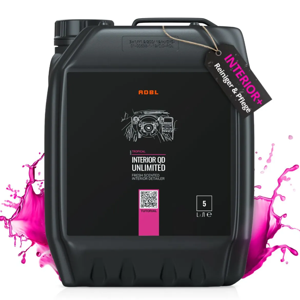 ADBL Interior QD Unlimited Kunststoffdetailer 5L