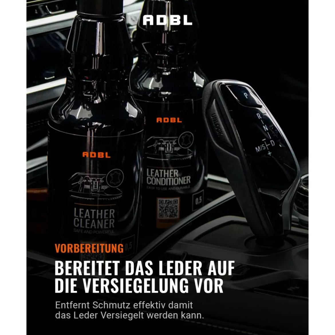 ADBL Leather Cleaner Lederreiniger mit Canyon Trigger 500ml