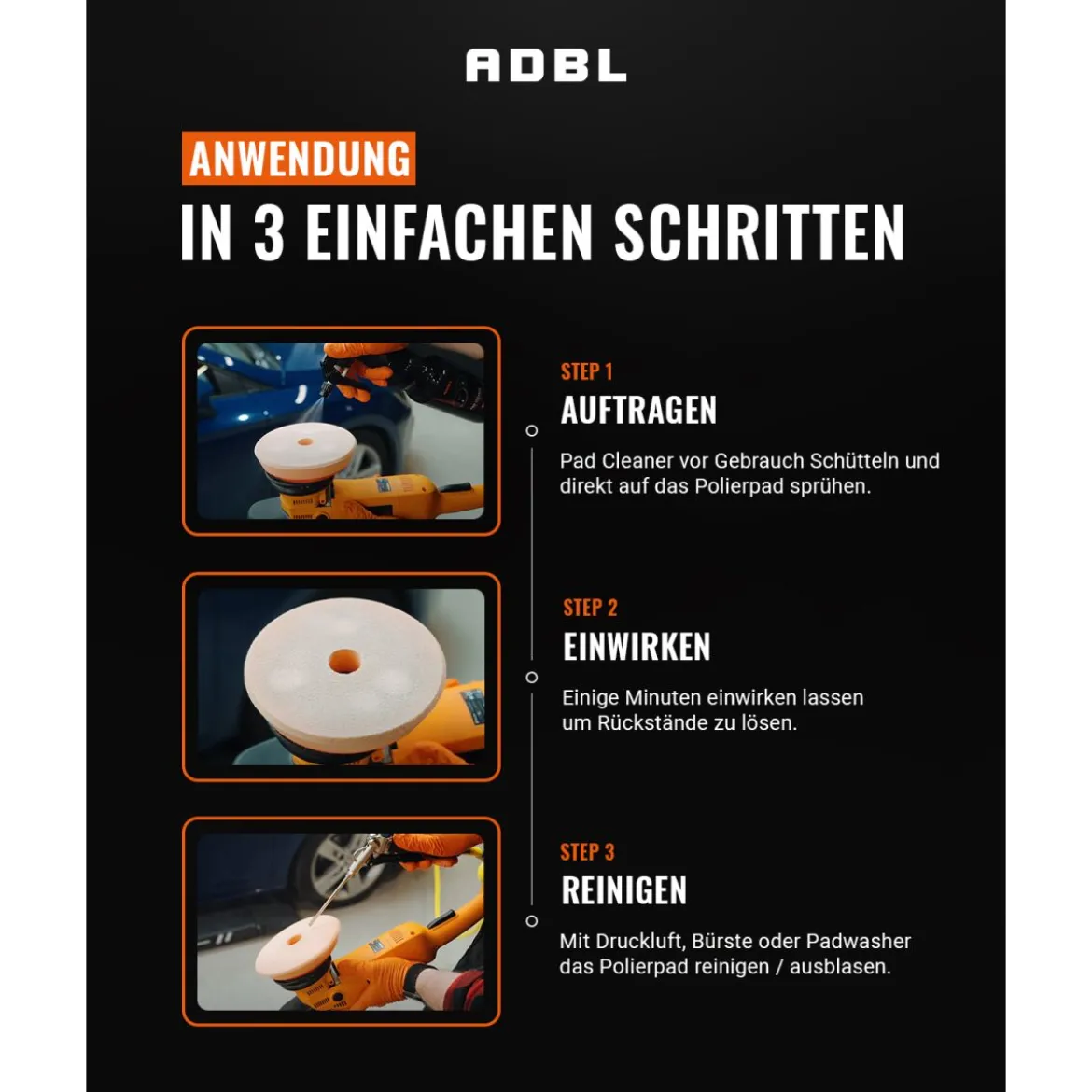 ADBL Pad Cleaner mit Canyon Trigger 1L