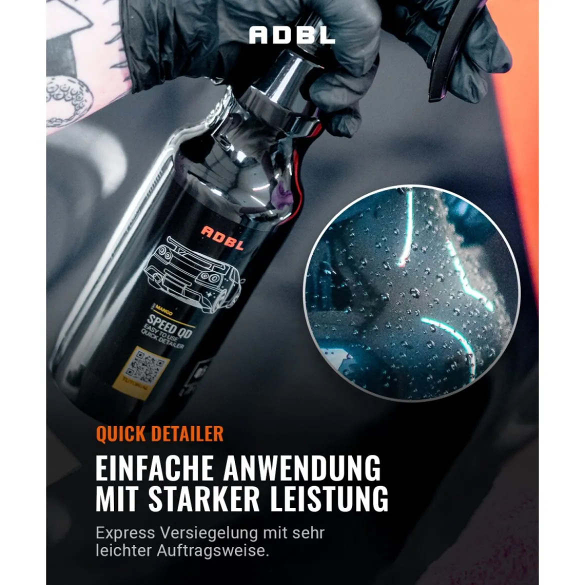 ADBL Speed QD Quick Detailer mit Canyon Trigger 500ml