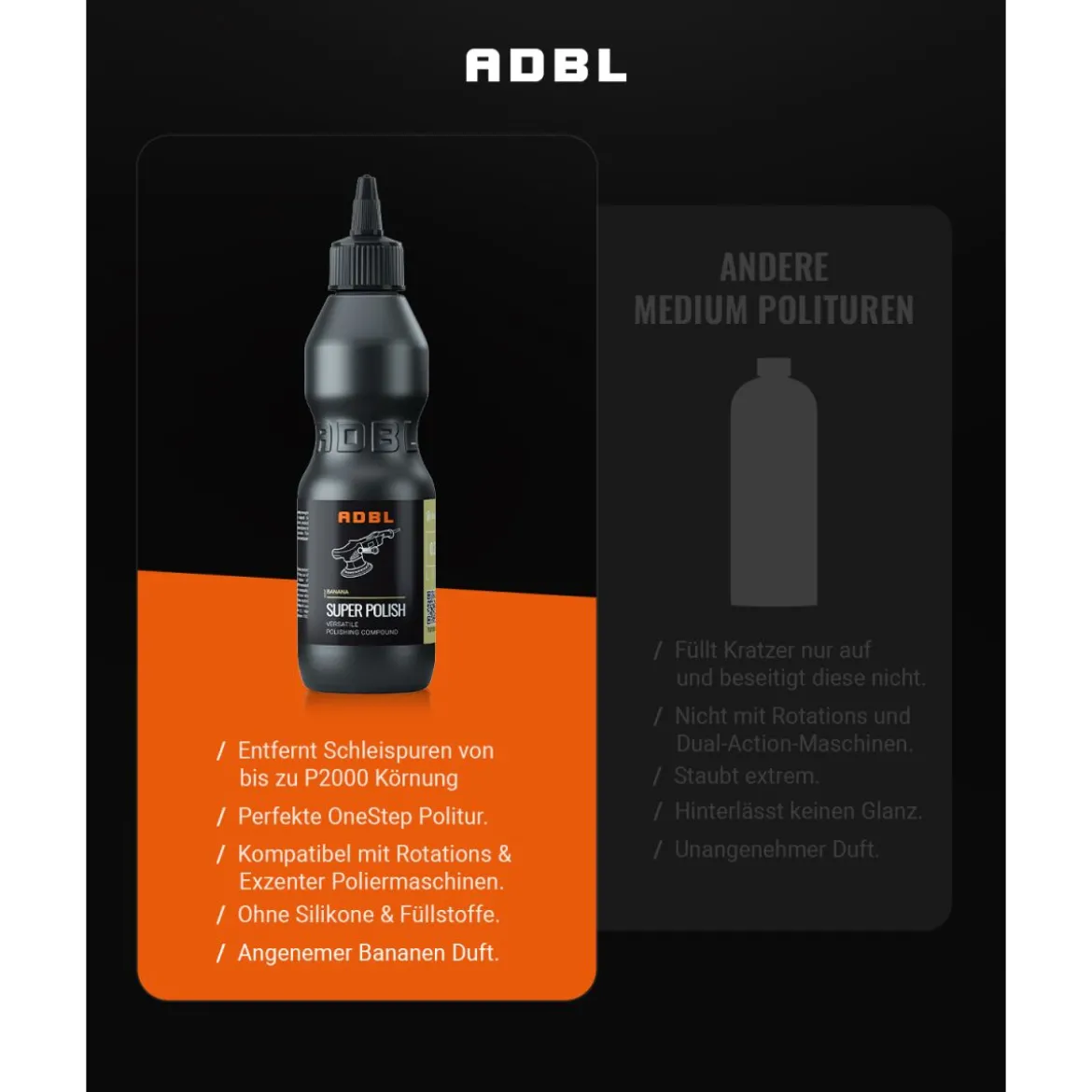 ADBL Super Polish Feinschleifpolitur 200ml