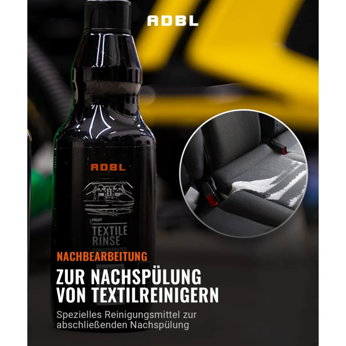 ADBL Textile Rinse Reiniger für Waschsauger 1L