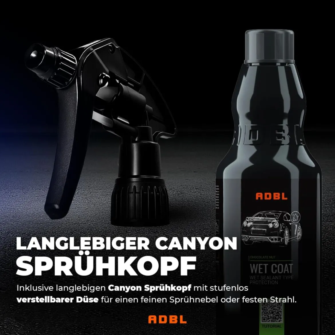 ADBL Wet Coat Nassversiegelung mit Canyon Trigger 1L