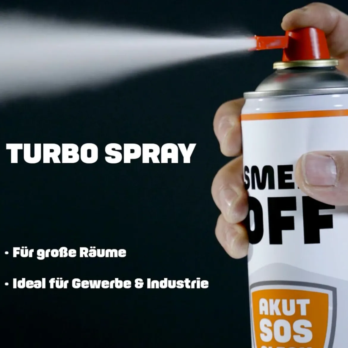 Akut SOS Clean SMELL OFF TURBO Geruchsvernichter 600ml