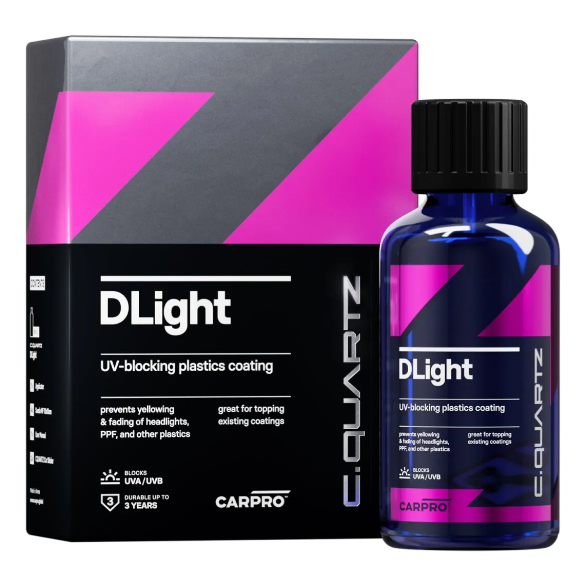 CarPro CQuartz DLight Anti-UV Keramikversiegelung 100ml