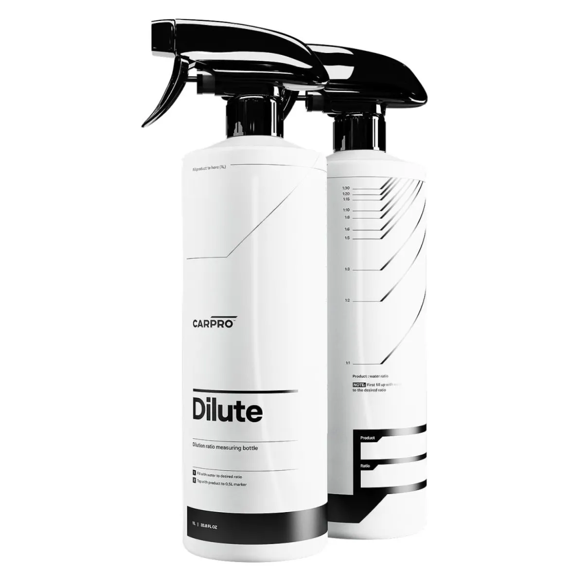 CarPro Dilute Messflasche mit Skala 1L