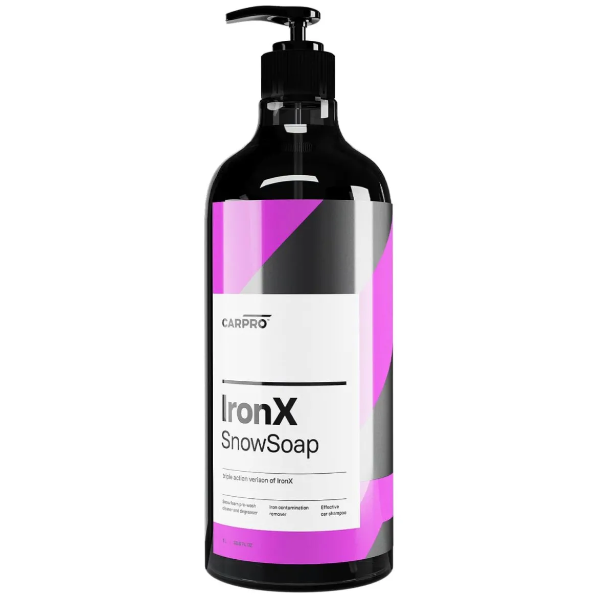 CarPro IronX Snow Soap Flugrostentferner Shampoo 1L