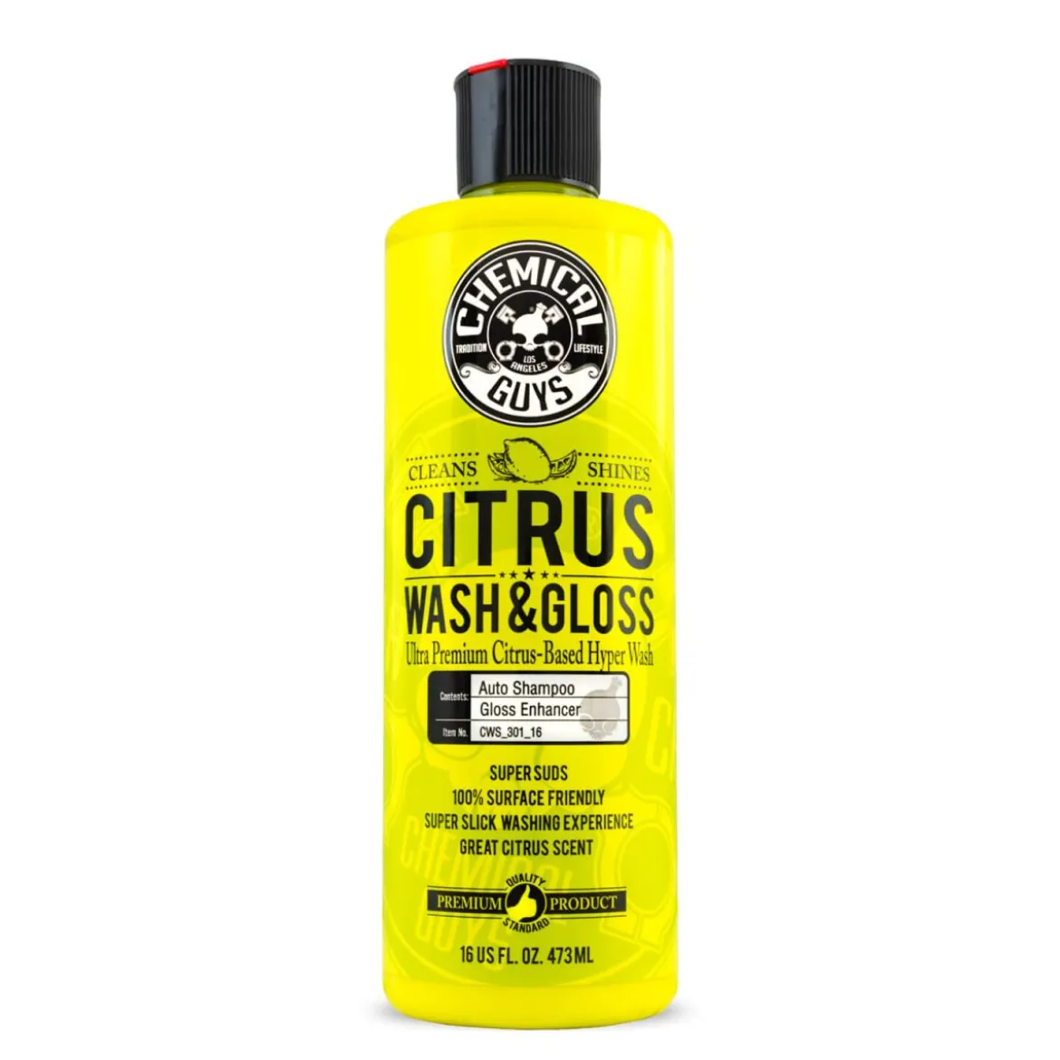 Chemical Guys Citrus Wash & Gloss Autoshampookonzentrat 473ml