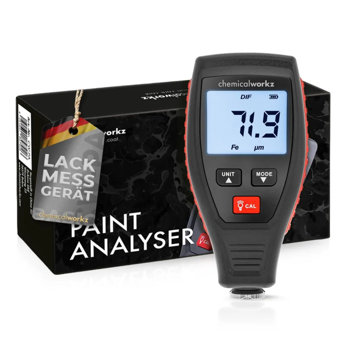chemicalworkz Paint Analyser Lackschichtdickenmessgerät