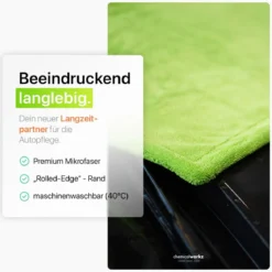 chemicalworkz Shark Twisted Loop Towel 1400GSM Grün Trockentuch 60x40cm