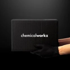 chemicalworkz Wascheimer Set 20 Liter Weiß Transparent + Zubehör Gold Transparent/Schwarz (3-teilig)