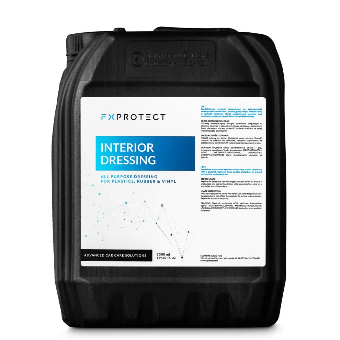 FX Protect Interior Dressing Kunststoffpflege 5L
