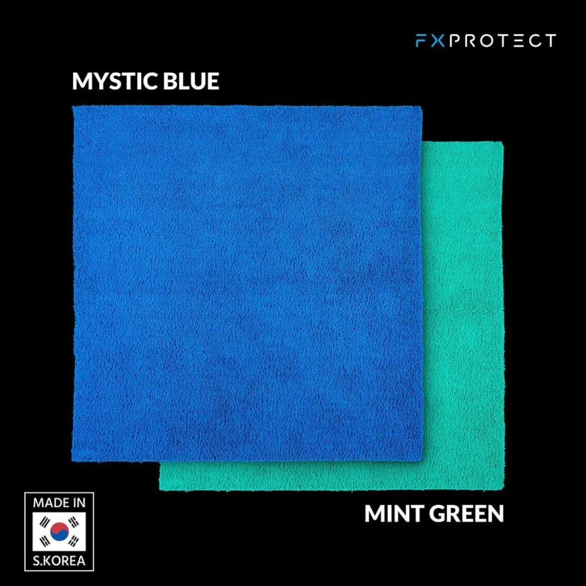 FX Protect Mint Green Mikrofasertuch 550GSM 40×40