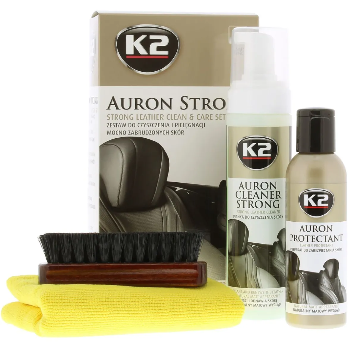 K2 Auron Strong Lederpflege-Set stark