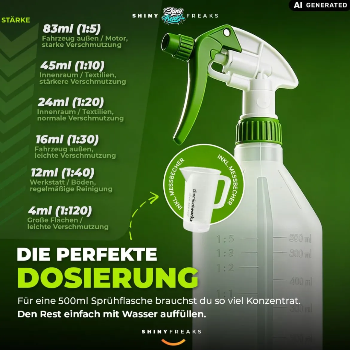 Koch Chemie Innenraum Set Green Star + Zubehör (7-teilig)