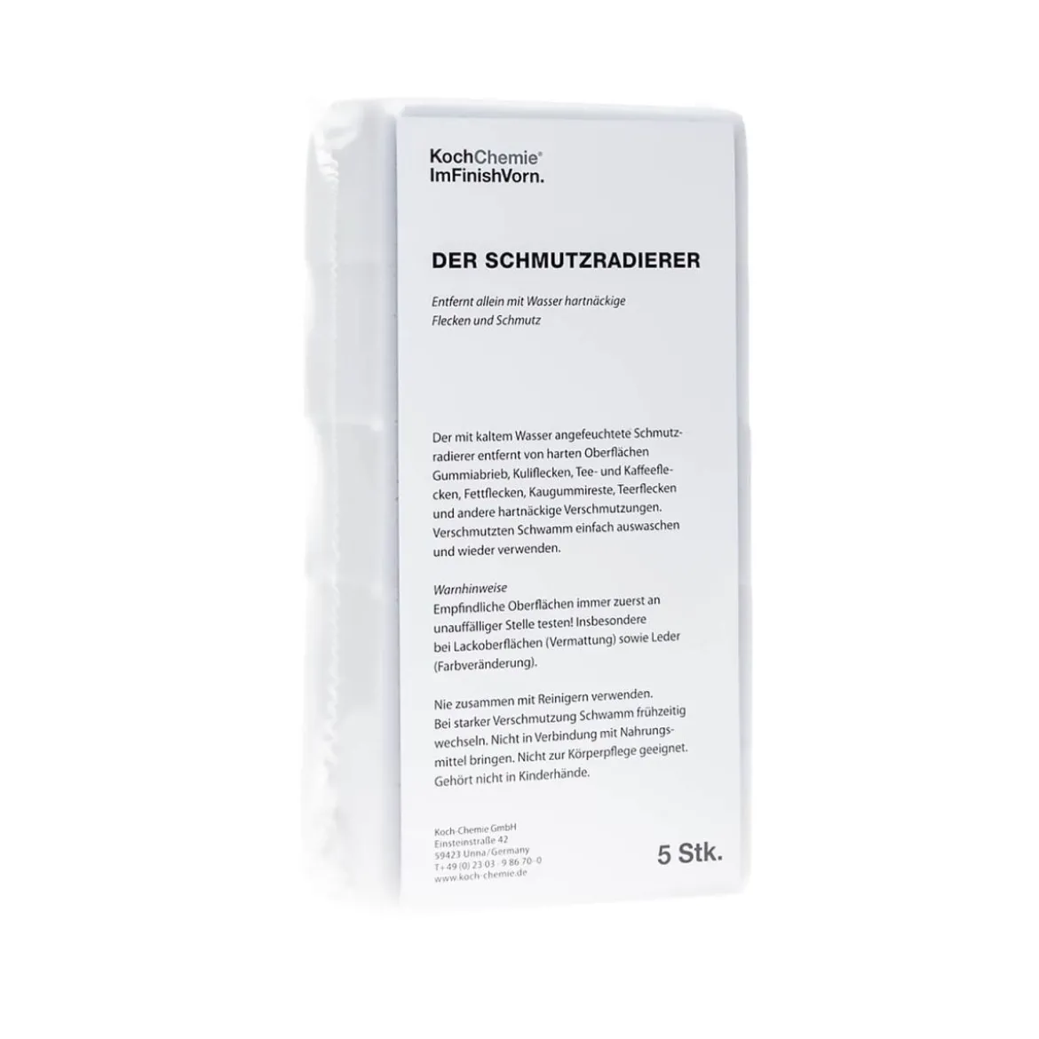 Koch Chemie Schmutzradierer 5er Pack