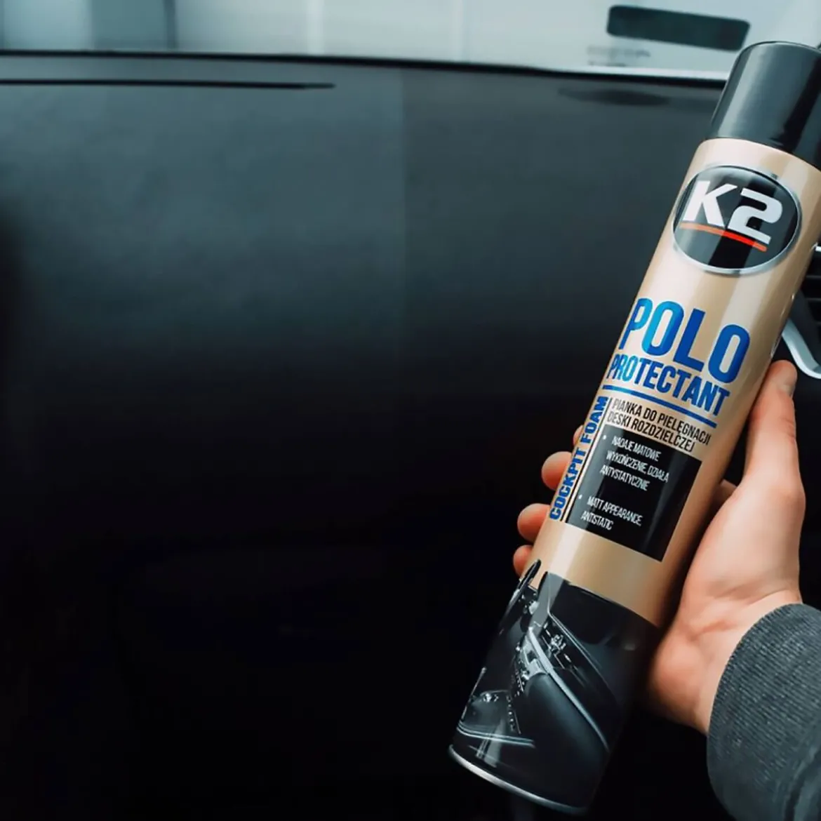 K2 Polo Protectant Reinigungsschaum Coffee 750ml