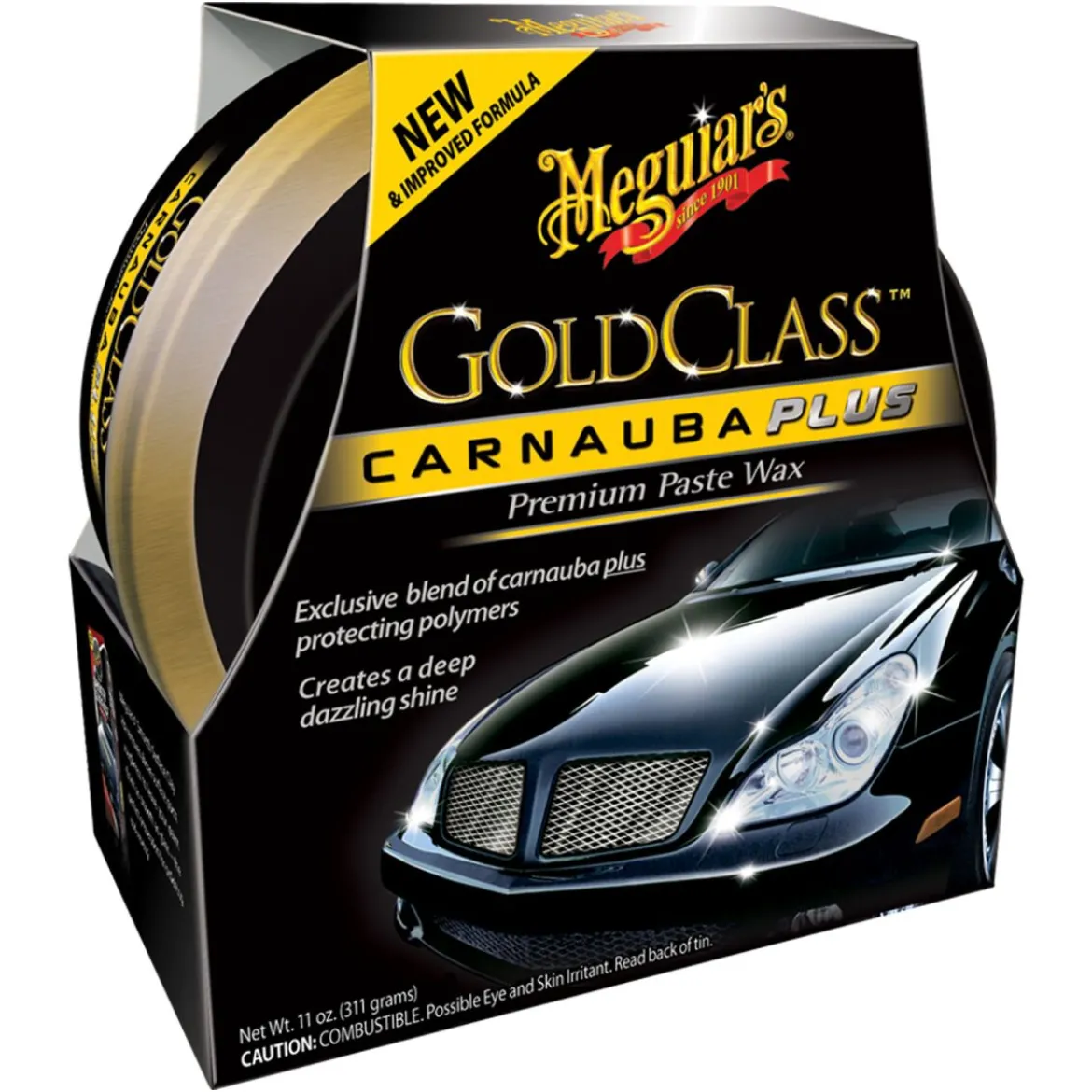 Meguiar's Gold Class Paste Wax Autowachs 311g