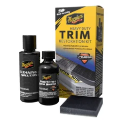 Meguiars Heavy Duty Trim Restoration Kit Kunststoffversiegelung