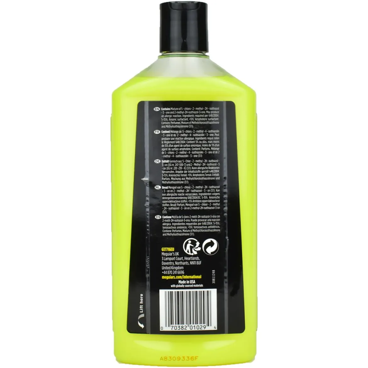 Meguiar's Ultimate Wash & Wax Autoshampoo 473ml