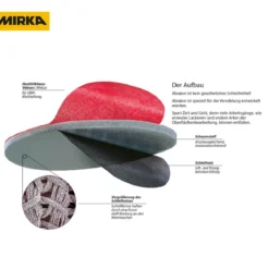 MIRKA Abralon Schleifscheibe 150mm P600