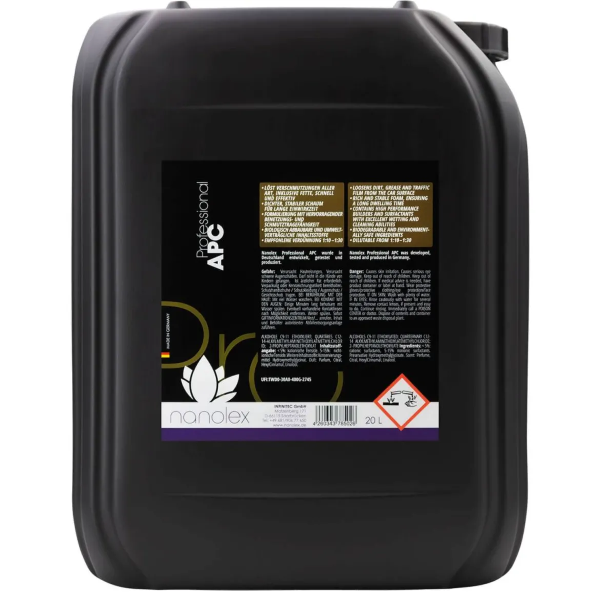 Nanolex Professional APC Universalreiniger 20L
