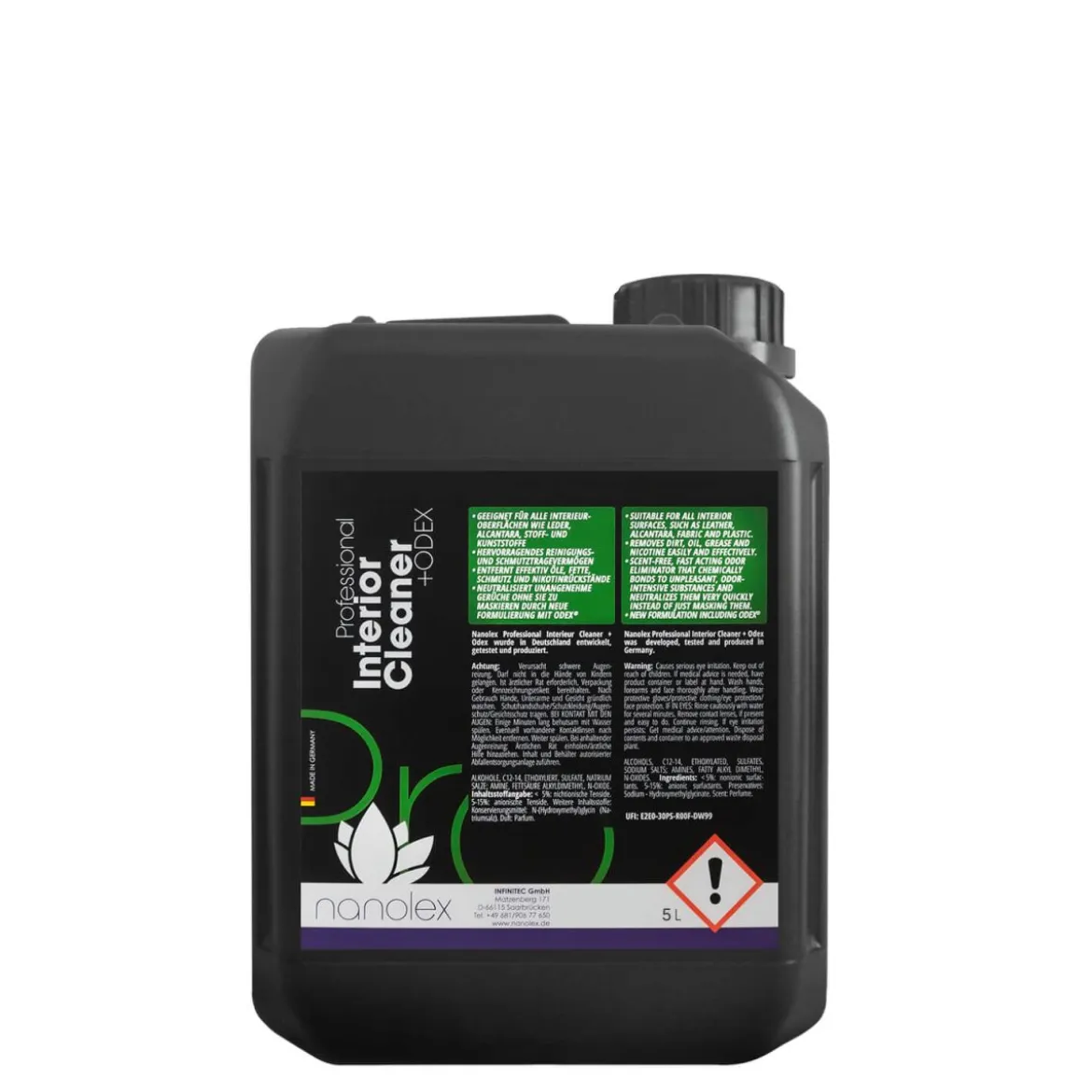 Nanolex Professional Interior Cleaner + ODEX Innenraumreiniger 5L