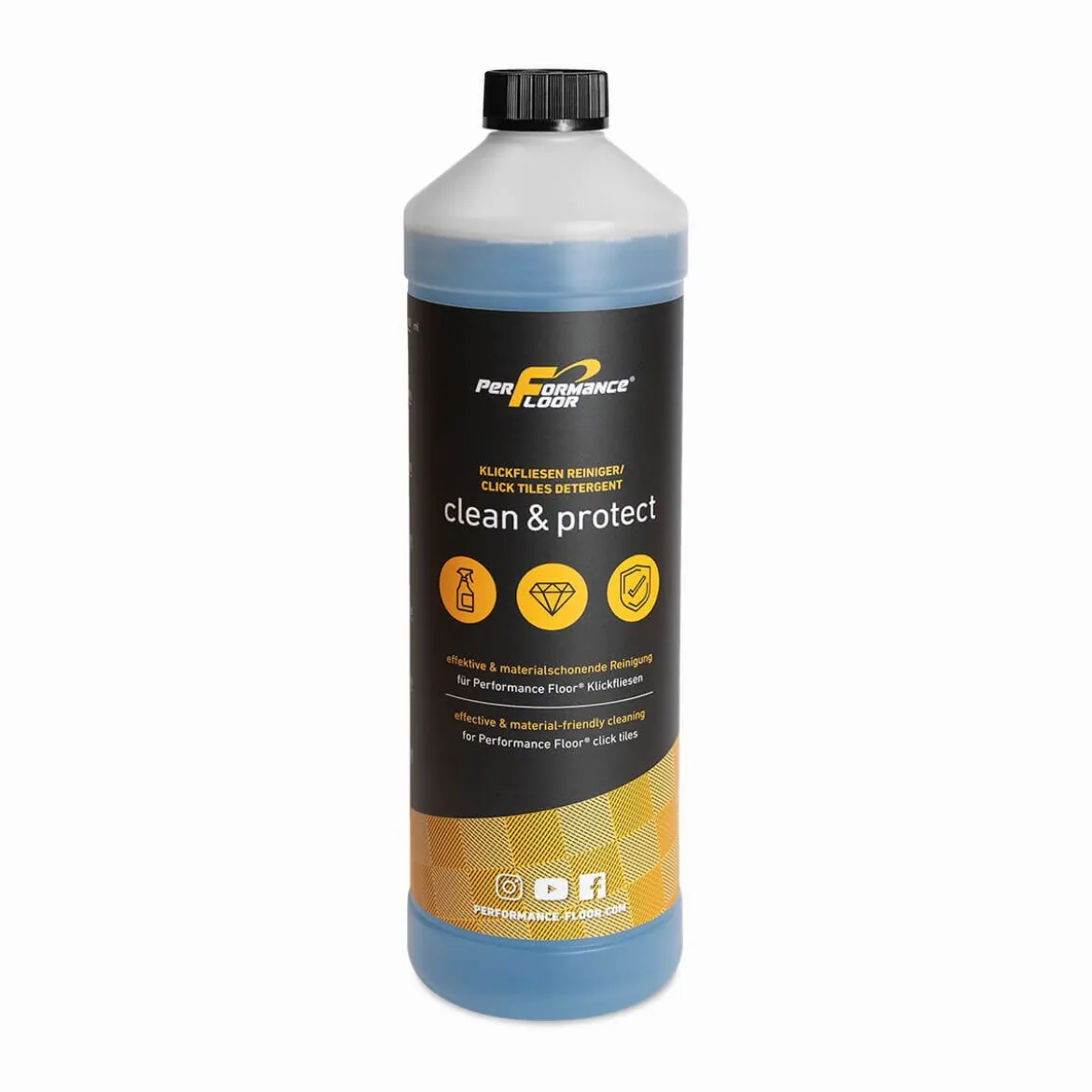 Performance Floor Clean & Protect Klickfliesen Reiniger 1L