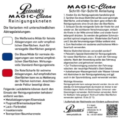 Petzoldt's MAGIC-Clean Reinigungsknete blau 100g
