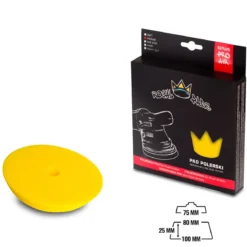 Royal Pads AIR Medium Schaum-Polierpad 80mm gelb