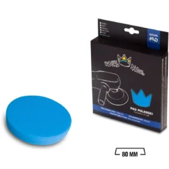 Royal Pads - PRO Heavy Cut Schaum-Polierpad 80mm blau
