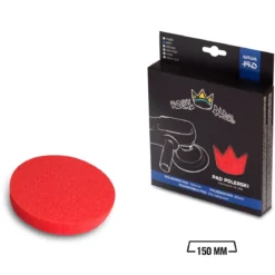 Royal Pads - PRO Soft Schaum-Polierpad 150mm rot