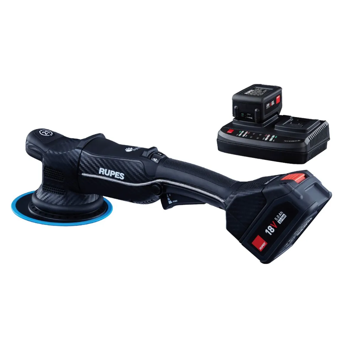 Rupes Big Foot HLR 21 Akku Exzenterpoliermaschine STD-Kit