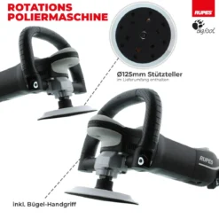 Rupes BigFoot LH19E Rotationspoliermaschine Standard-Kit