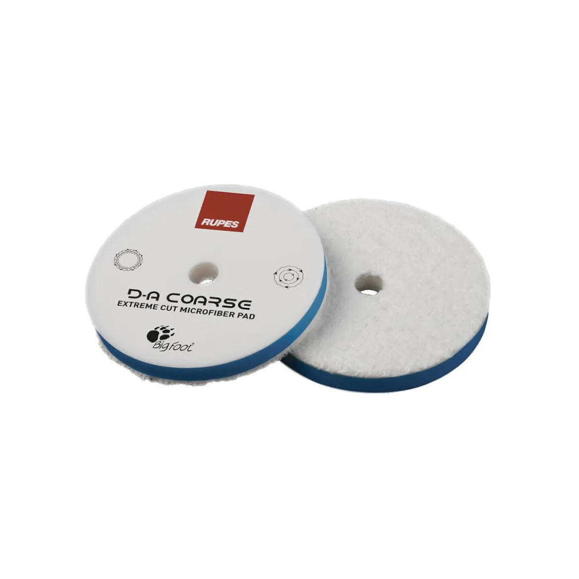 Rupes BigFoot Mikrofaser Polierpad D-A Coarse 75mm hart