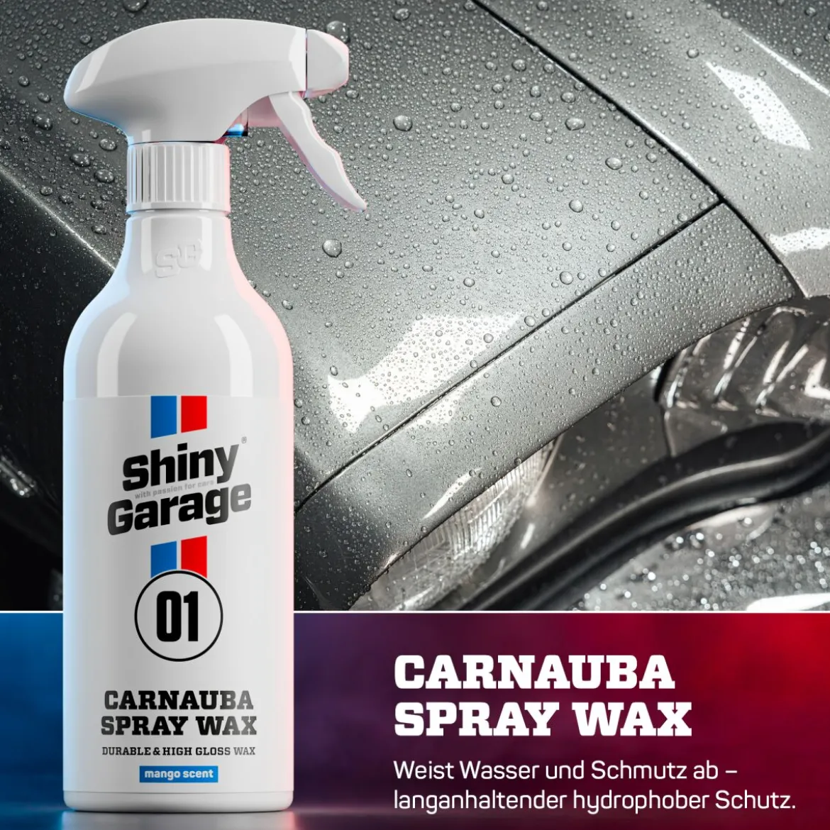 Shiny Garage Carnauba Spray Wax 2.0 Sprühversiegelung 500ml
