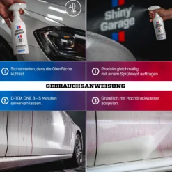 Shiny Garage D-Tox One Felgenreiniger & Flugrostentferner 500ml