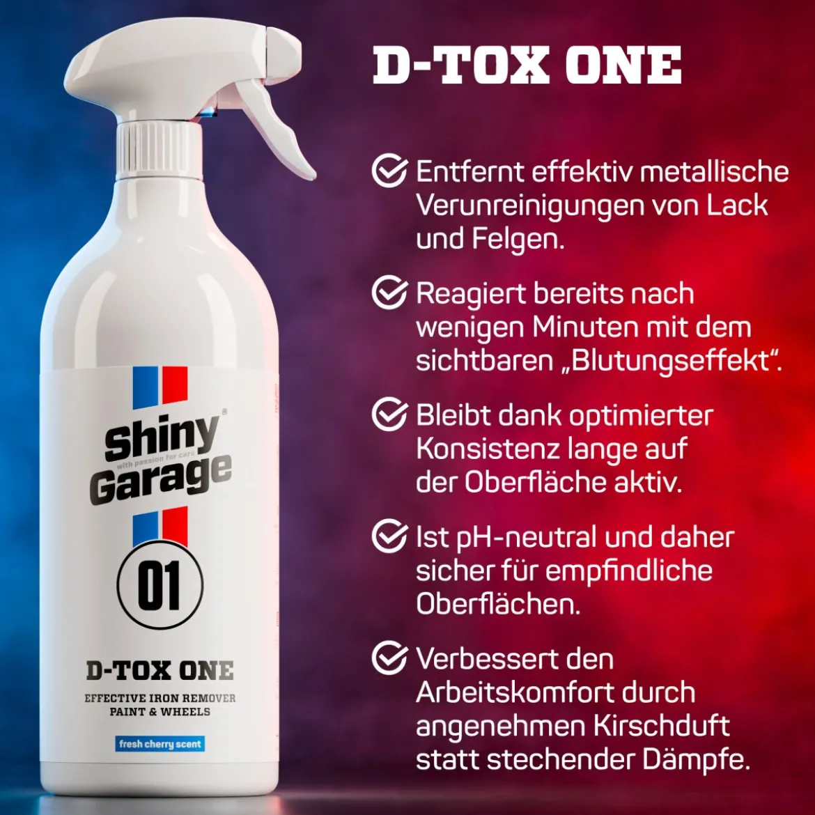 Shiny Garage D-Tox One Felgenreiniger & Flugrostentferner 5L