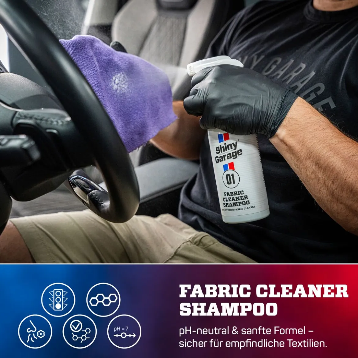 Shiny Garage Fabric Cleaner Shampoo Textilreiniger 500ml