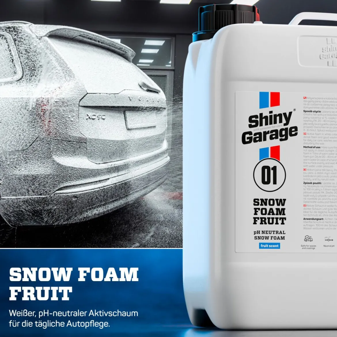 Shiny Garage Fruit Snow Foam Aktivschaum 1L