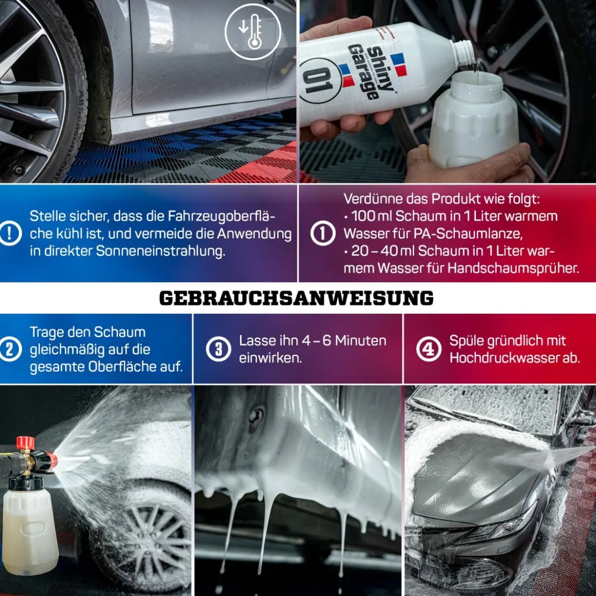 Shiny Garage Fruit Snow Foam Aktivschaum 1L
