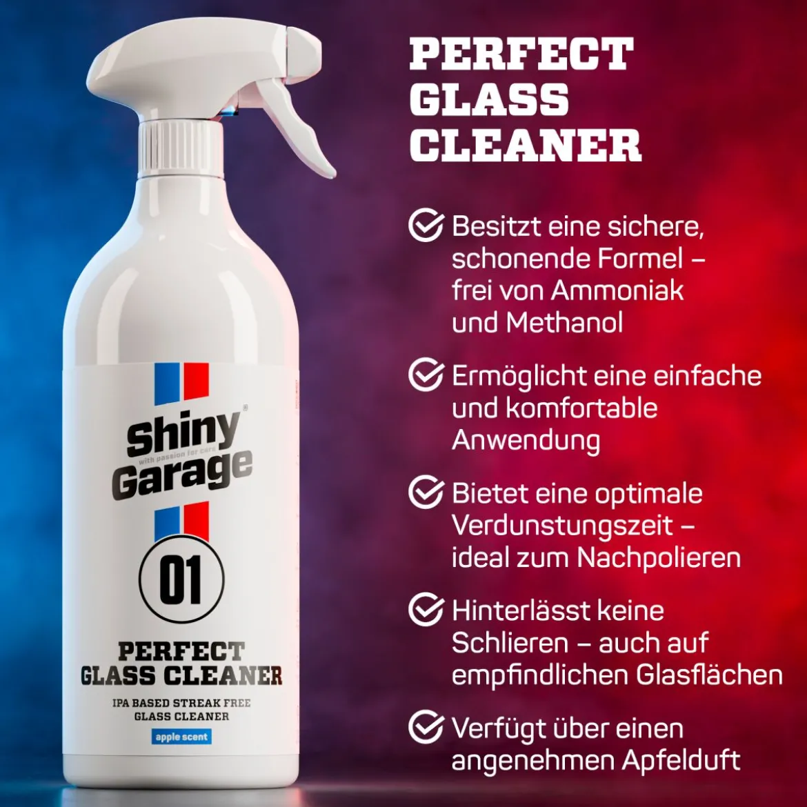 Shiny Garage Perfect Glass Cleaner Glasreiniger 1L