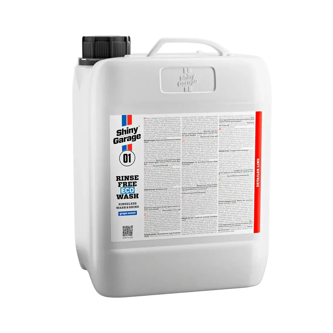 Shiny Garage Rinse Free Eco Wash Trockenwäsche 5L