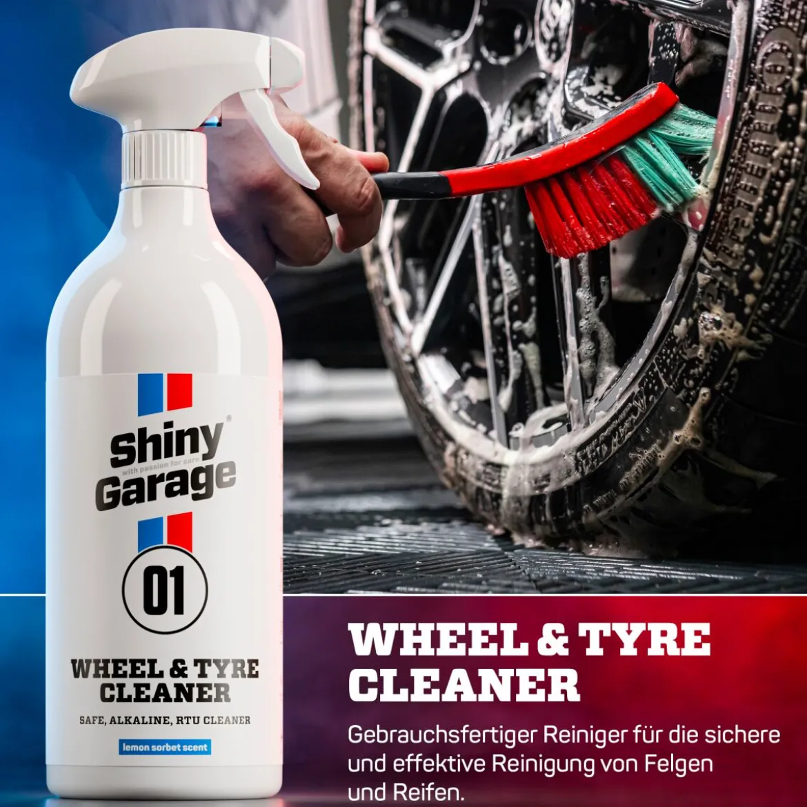 Shiny Garage Wheel & Tire Cleaner 500ml