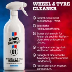 Shiny Garage Wheel & Tire Cleaner 500ml
