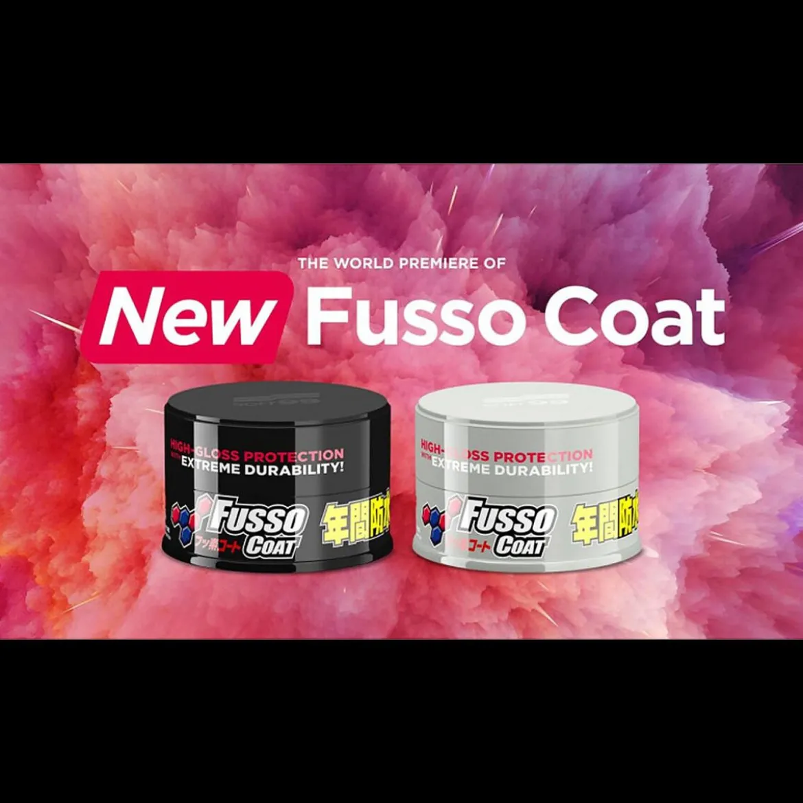 Soft99 Fusso Coat 12 Months Wax Dark hartes Autowachs 200g