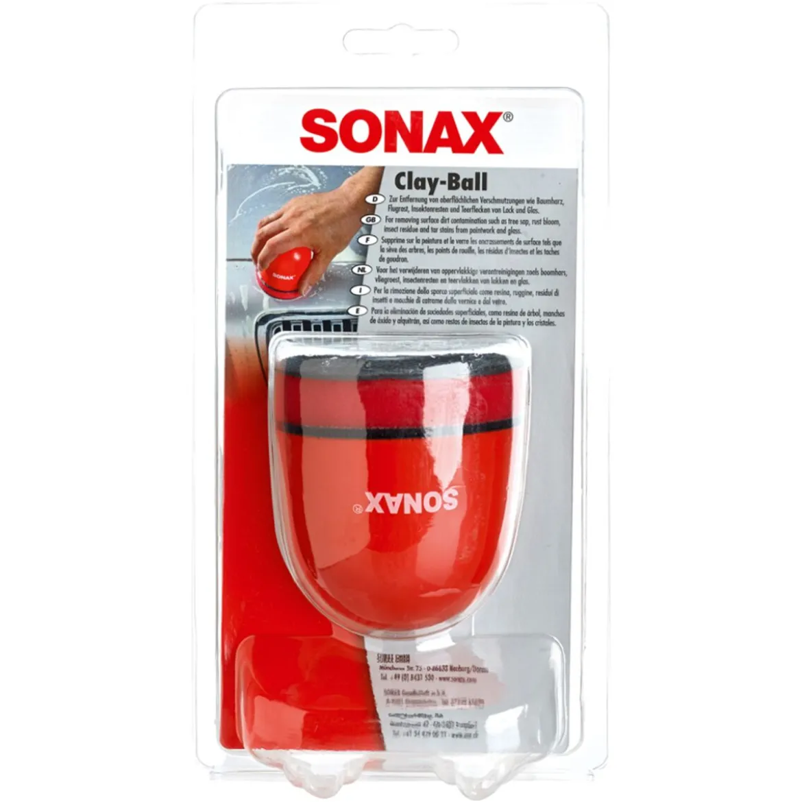 SONAX Clay-Ball Knet-Applikator