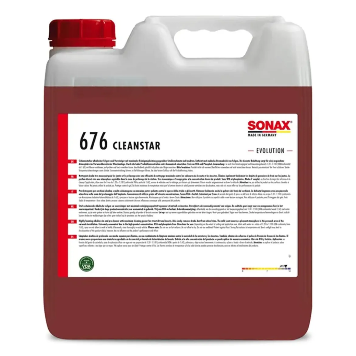 SONAX Cleanstar EVOLUTION Vorreiniger 10L
